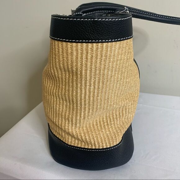 Tiffany & Co. Rattan Leather Trimmed Tote - Picture 6 of 14